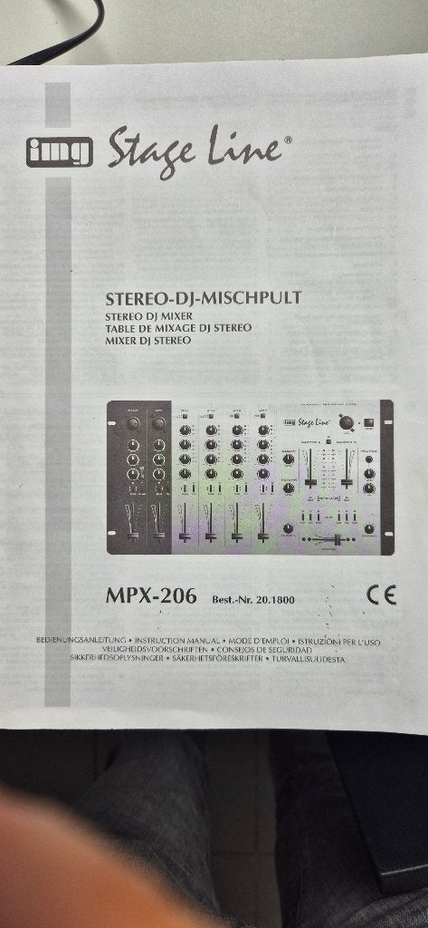 Complete Stage Line PA/DJ-set - versterkers, mixer, CD,..., Audio, Tv en Foto, Versterkers en Ontvangers, Gebruikt, 120 watt of meer