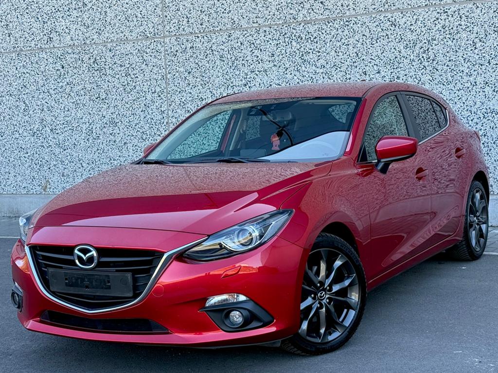 Mazda 3 1.5d 10/2016 100682Km SemiCuir Clim Camera EditSport, Auto's, Mazda, Bedrijf, Te koop, ABS, Achteruitrijcamera, Airbags
