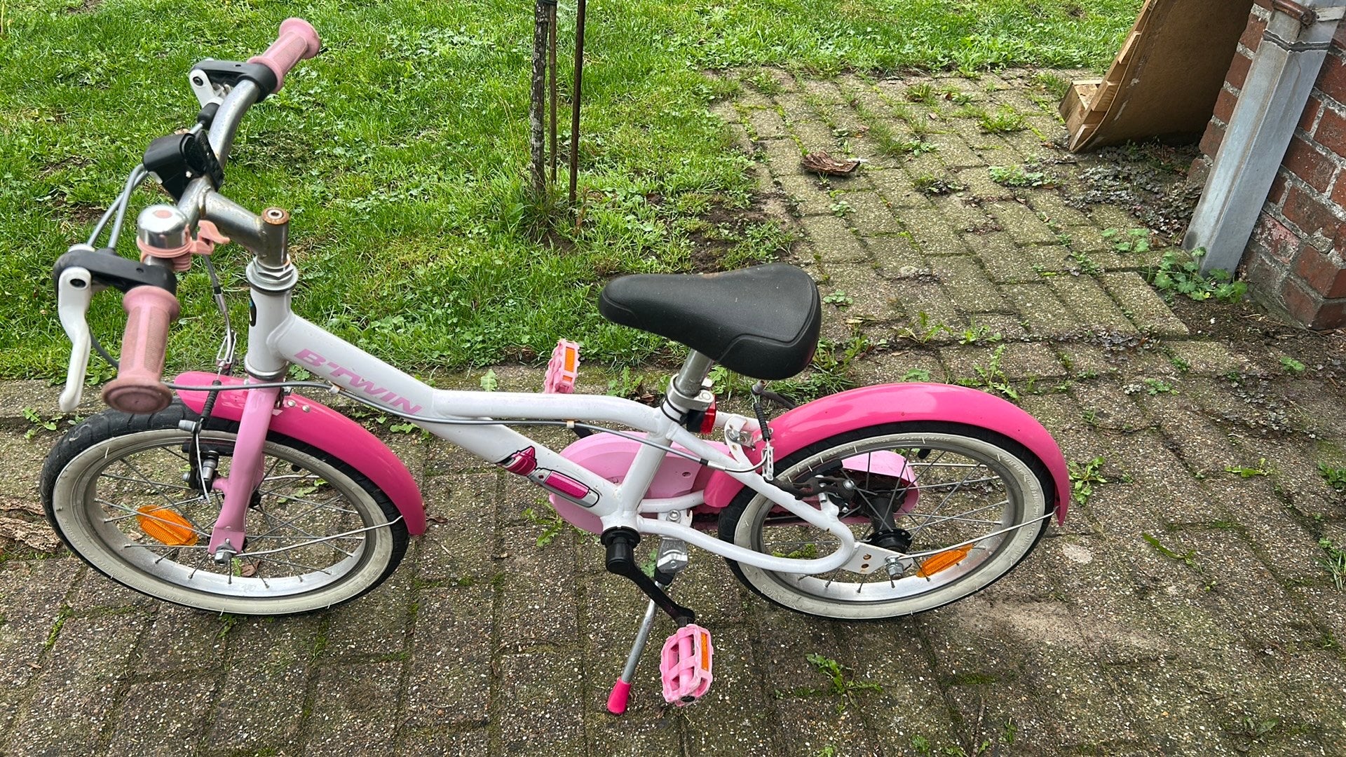 Meisjesfiets 14inch, Fietsen en Brommers, Ophalen, Zo goed als nieuw