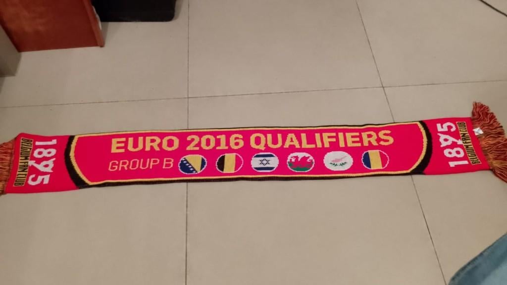 voetbalsjaal België Rode Duivels EK 2016 kwalificatie, Ophalen of Verzenden