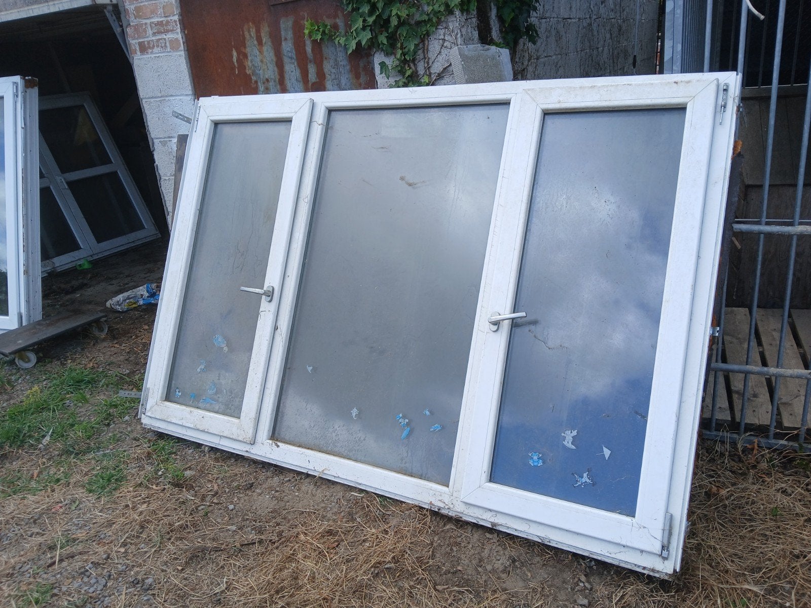Pvc raam b214 h145, Doe-het-zelf en Bouw, Ophalen