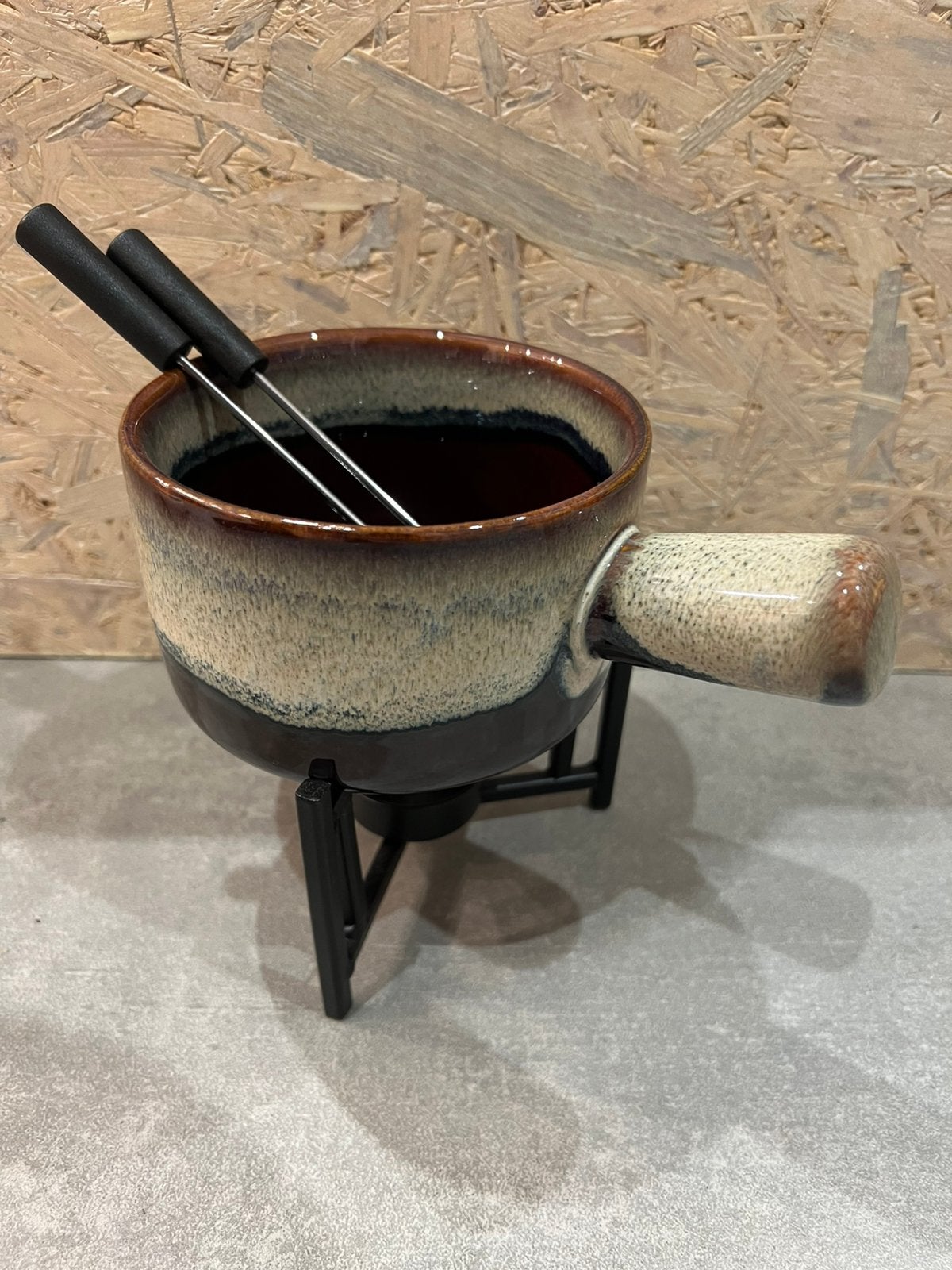 Fondue set - Bordeaux, Ophalen, Nieuw
