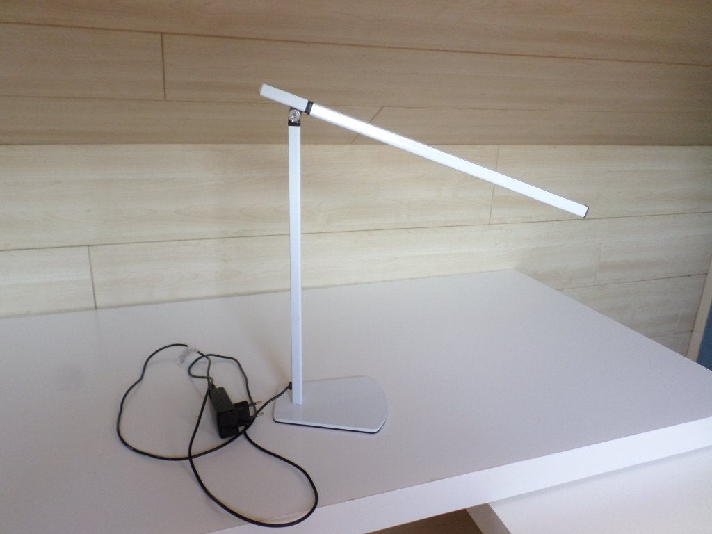 Bureaulamp, Maison & Meubles, Éclairage LED, Blanc, Lampe de bureau, Comme neuf
