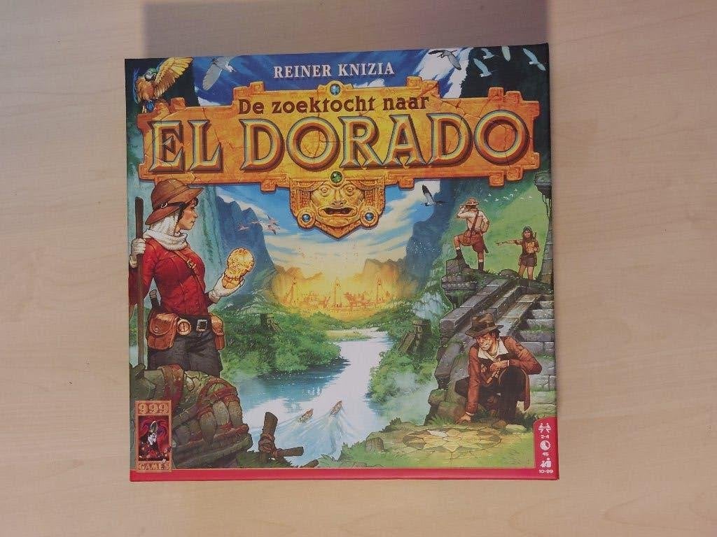 De Zoektocht naar El Dorado (NL), Hobby en Vrije tijd, Gezelschapsspellen | Bordspellen, Ophalen of Verzenden, Zo goed als nieuw