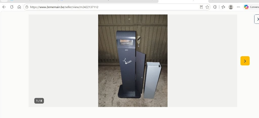 cendrier neuf d'extérieur, Enlèvement, Neuf, Cendrier
