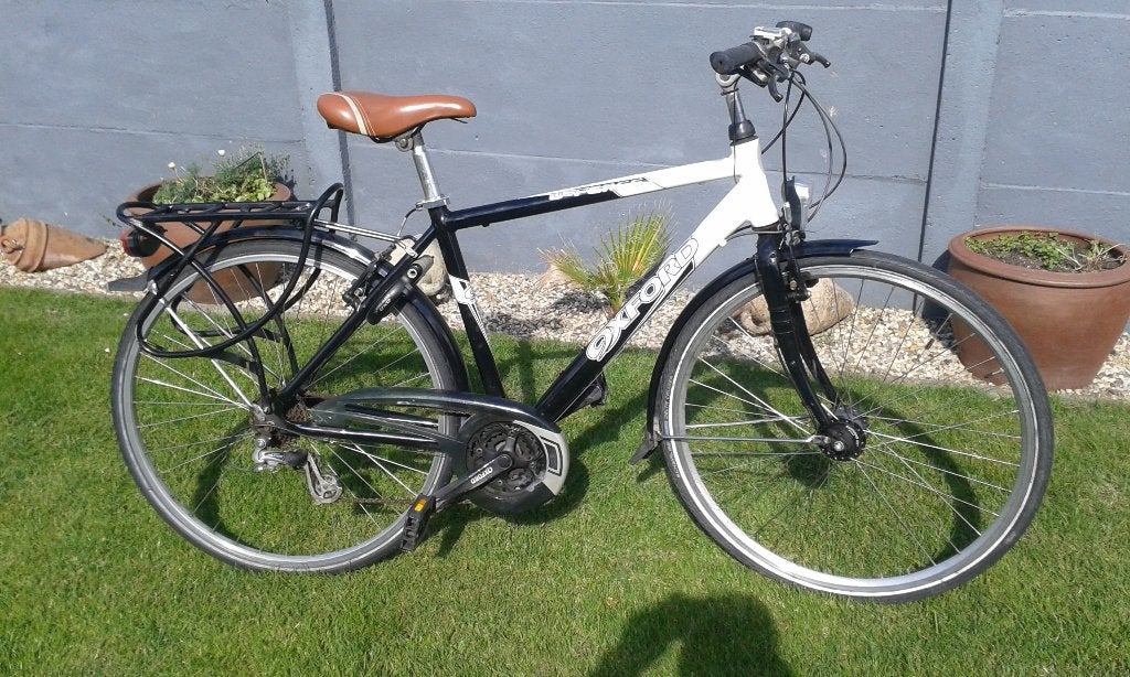 herenfiets oxford, Fietsen en Brommers, 57 tot 61 cm, Ophalen, Zo goed als nieuw, Versnellingen