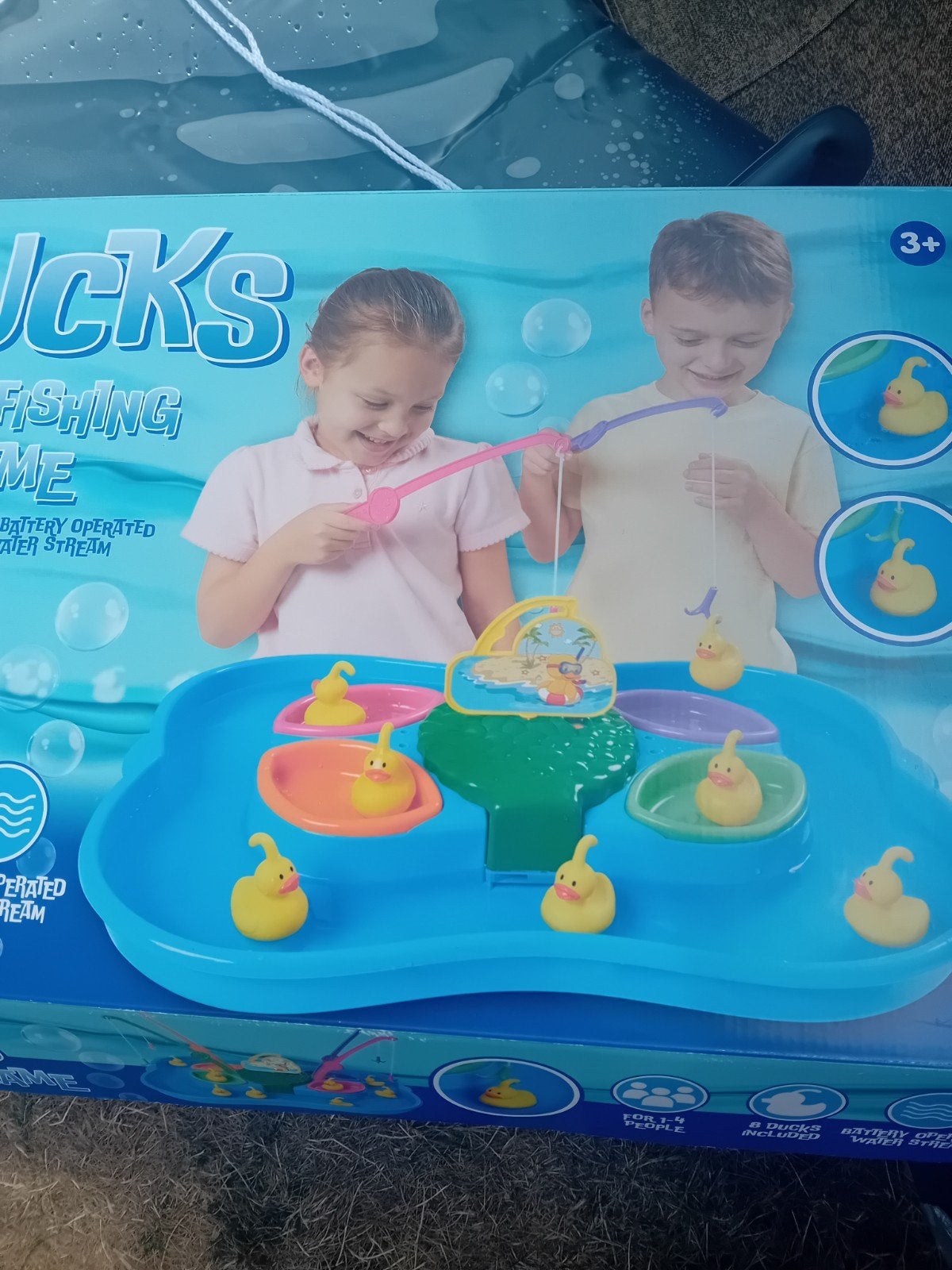 partij ducks visspel, Ophalen, Nieuw