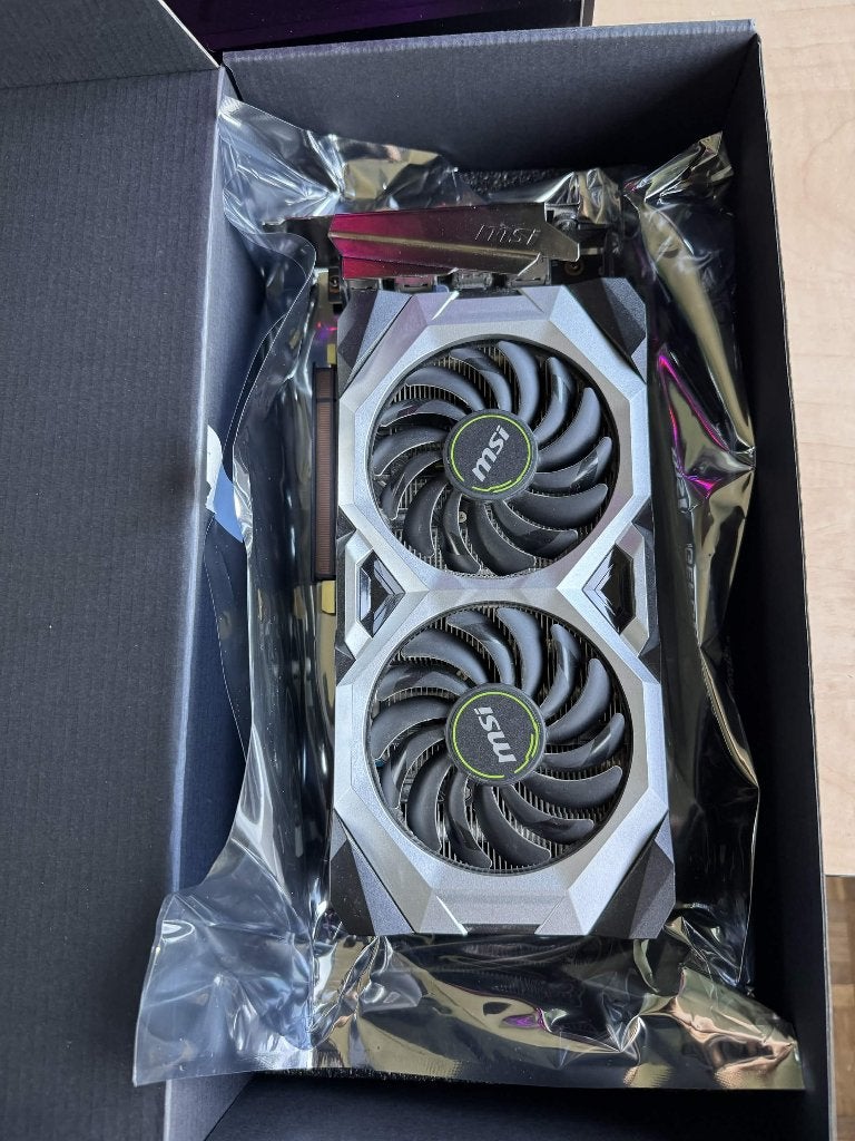 GeForce RTX 2080 VENTUS 8G V2, Computers en Software, PCI-Express 3, Gebruikt, GDDR6, Ophalen of Verzenden