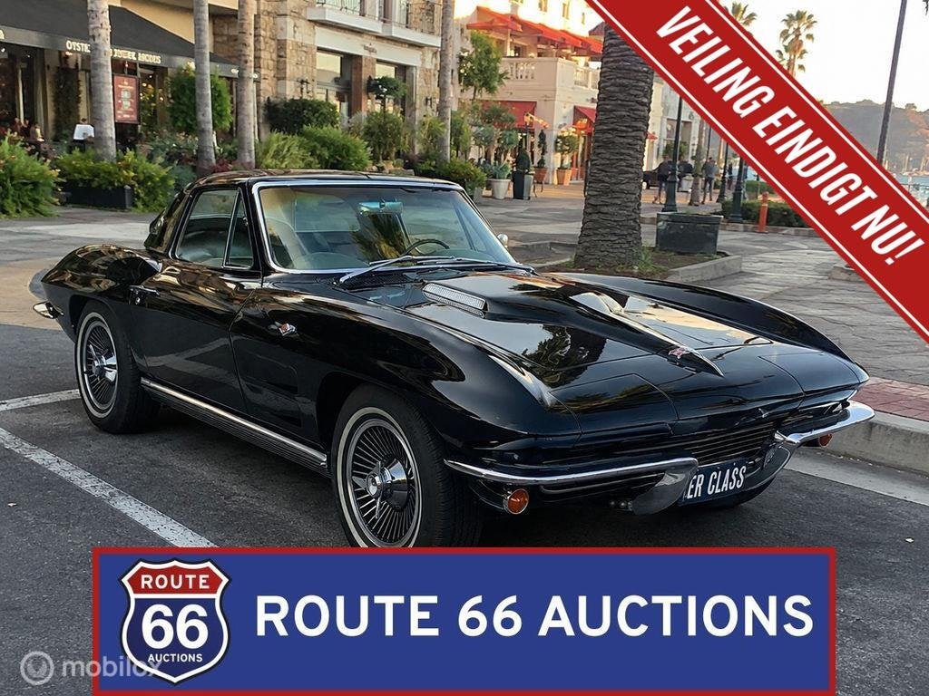 Chevrolet Corvette C2 Coupe | 1964 | Route 66 Auctions, Autos, Achat, Entreprise, Chevrolet, Boîte manuelle