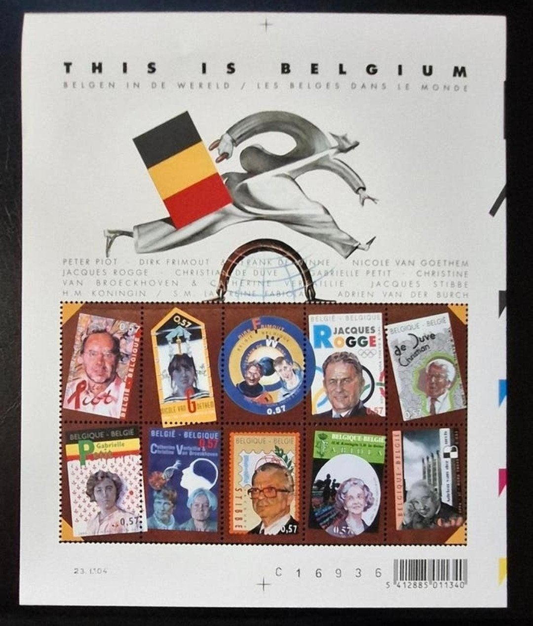 Belgique : COB 3235/44 ** Il s'agit de la Belgique 2004., Sans timbre, Neuf, Enlèvement ou Envoi, Non oblitéré