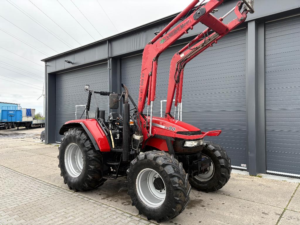 Case IH CX 90 met frontlader, Ophalen, 80 tot 120 Pk, Gebruikt, Case IH