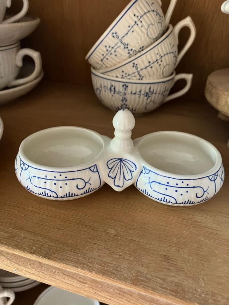 Boch Copenhague peper zout, Antiek en Kunst, Antiek | Servies compleet, Ophalen of Verzenden