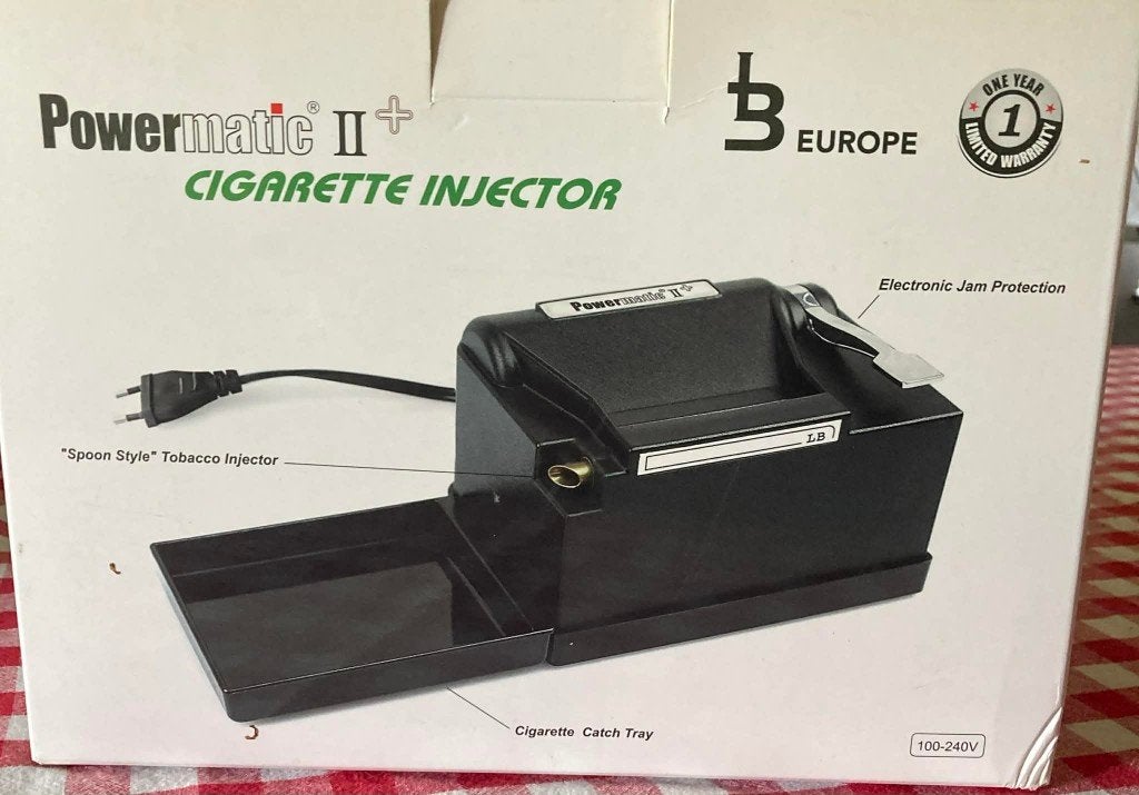 Electrische sigarettenmachine - Powermatic 2 plus, Verzamelen, Rookartikelen, Aanstekers en Luciferdoosjes, Ophalen, Gebruikt