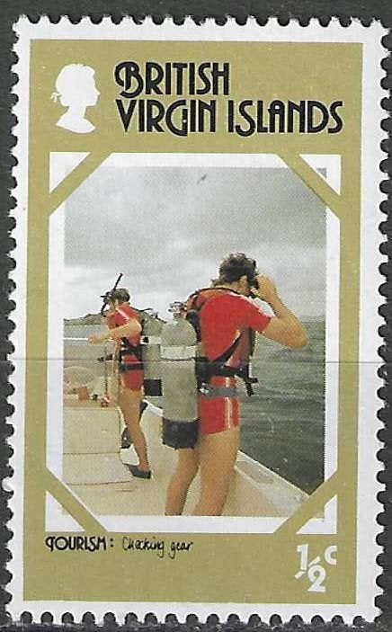 Maagdeneilanden 1977 - Yvert 325 - Scuba Diving Marine (PF), Verzenden, Postfris