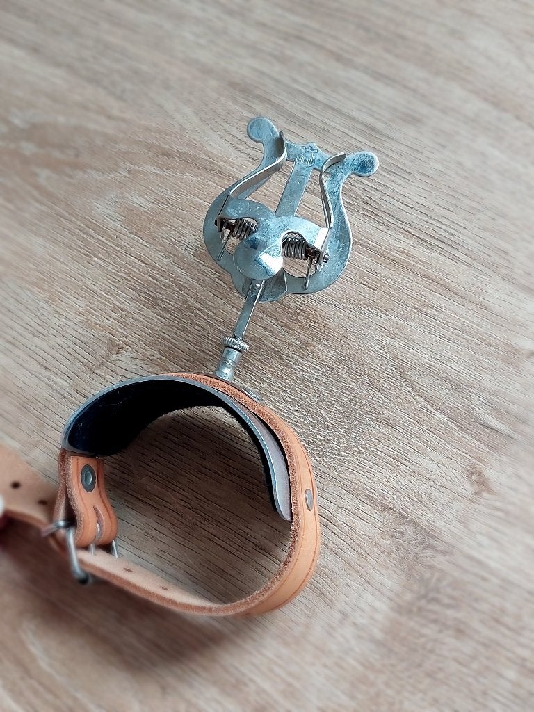 Lyre voor dwarsfluit, Ophalen of Verzenden, Zo goed als nieuw, Dwarsfluit