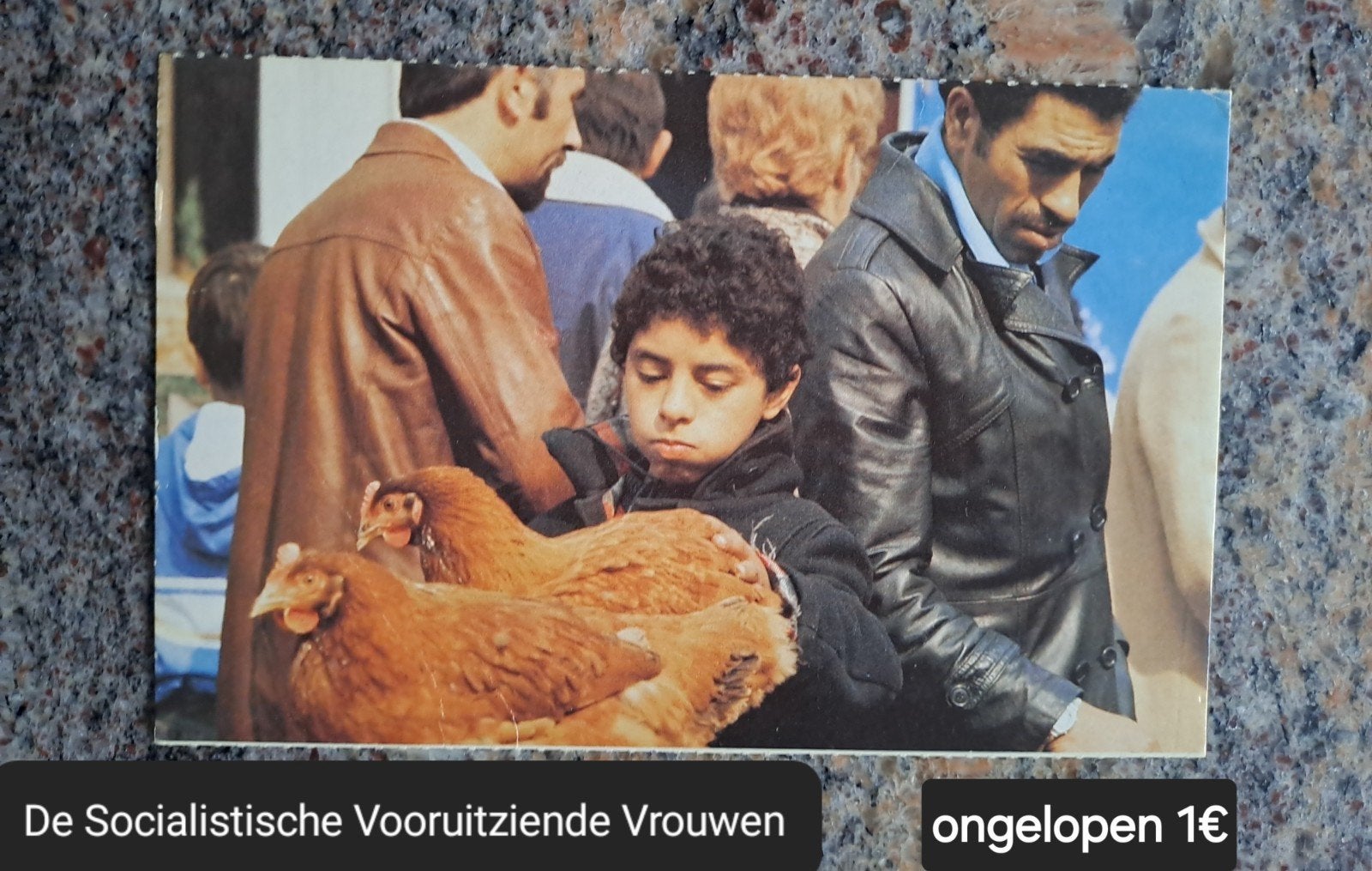 Postkaart "Socialistische Vooruitziende Vrouwen", Collections, Enlèvement ou Envoi, 1980 à nos jours, Non affranchie, Hors Europe