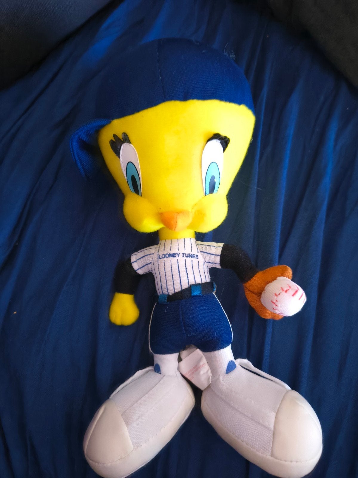 Tweety Vintage '1998 plushie official Looney Tunes, Verzamelen, Poppetjes en Figuurtjes, Ophalen of Verzenden, Zo goed als nieuw