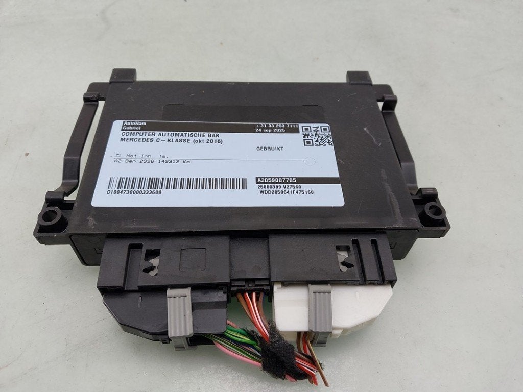 CALCULATEUR ECU BOITE DE VITESSES C (W205) (|A2059007705|), Mercedes-Benz, Utilisé, Dialog.mb@mercedes-benz.com, Mercedes-Benz AG