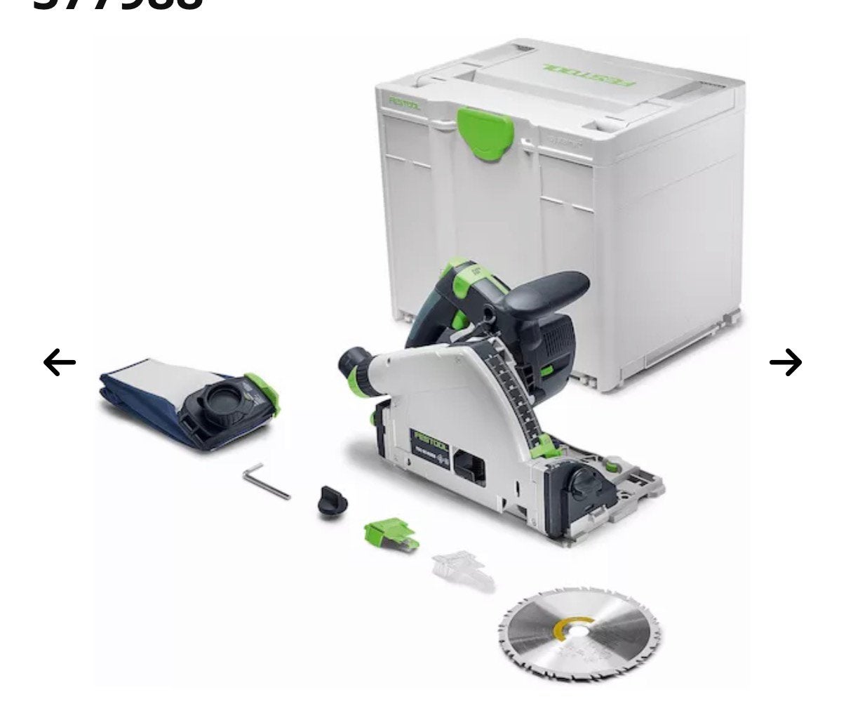 Festool TSC55  KSEB + 2 accus en lader, Bricolage & Construction, Outillage | Ponceuses, Enlèvement ou Envoi, Comme neuf