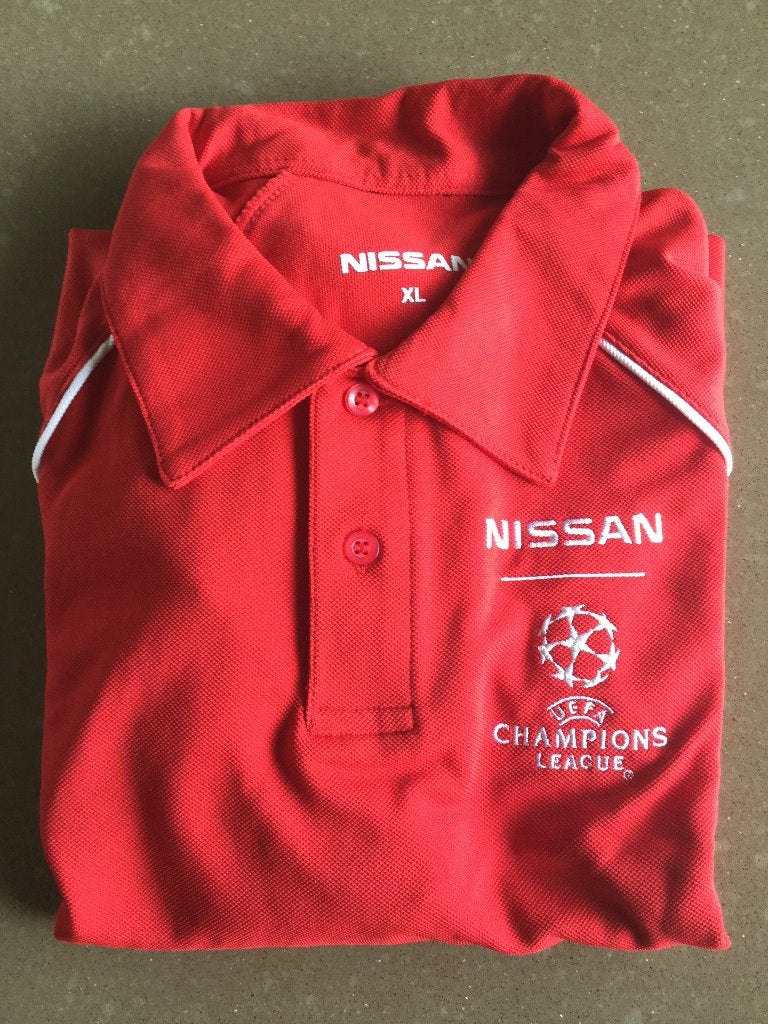 Nouveau maillot football XL NISSAN UEFA CHAMPIONS LEAGUE, Enlèvement ou Envoi, Neuf