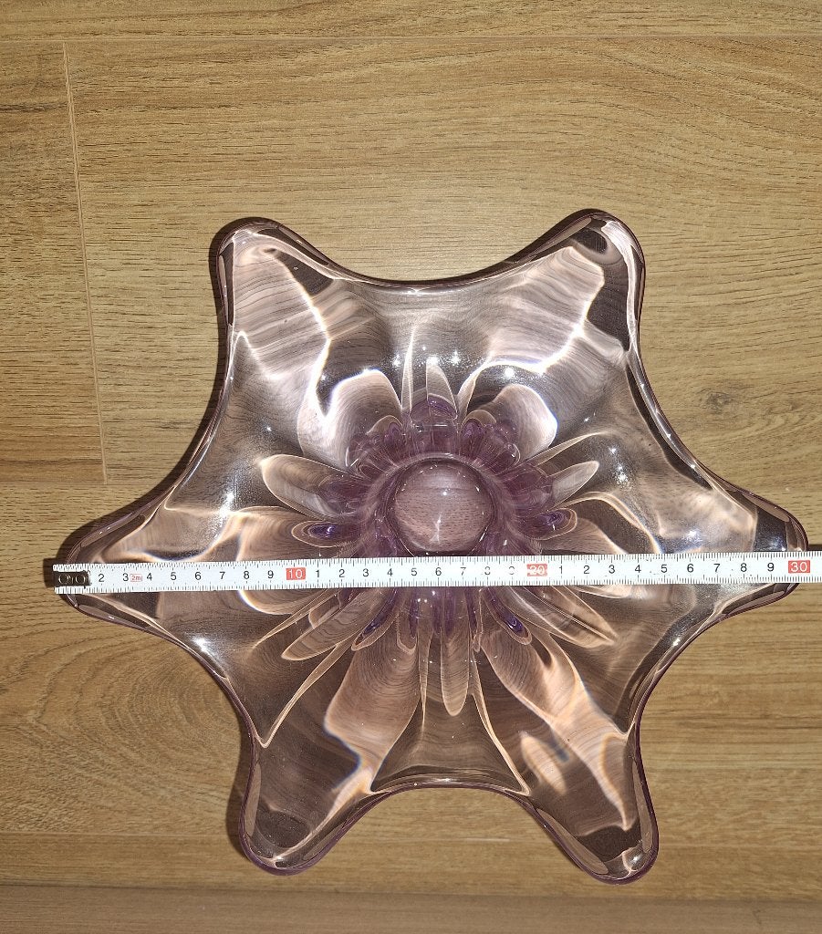 Murano pink glass, Ophalen of Verzenden