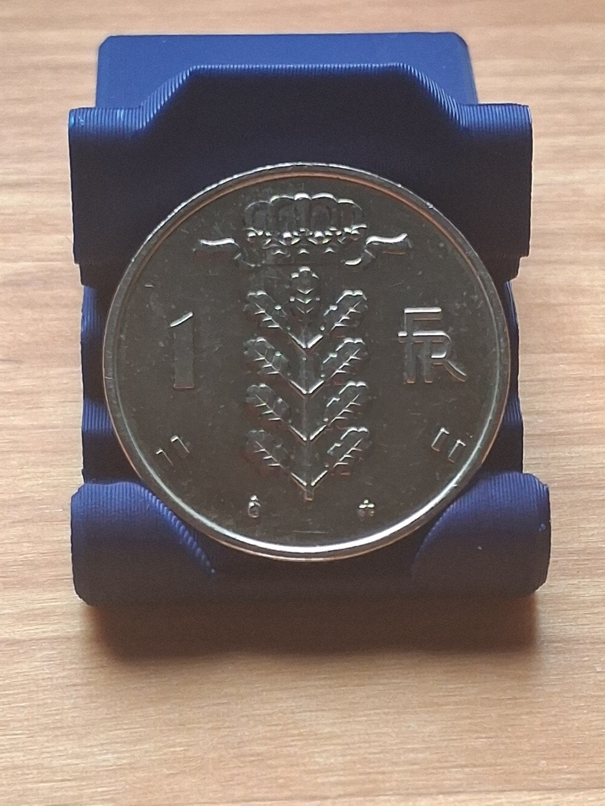 Keurige herdenkingsuitgifte 1 Frank / 1 Euros, Ophalen, Metaal, Losse munt