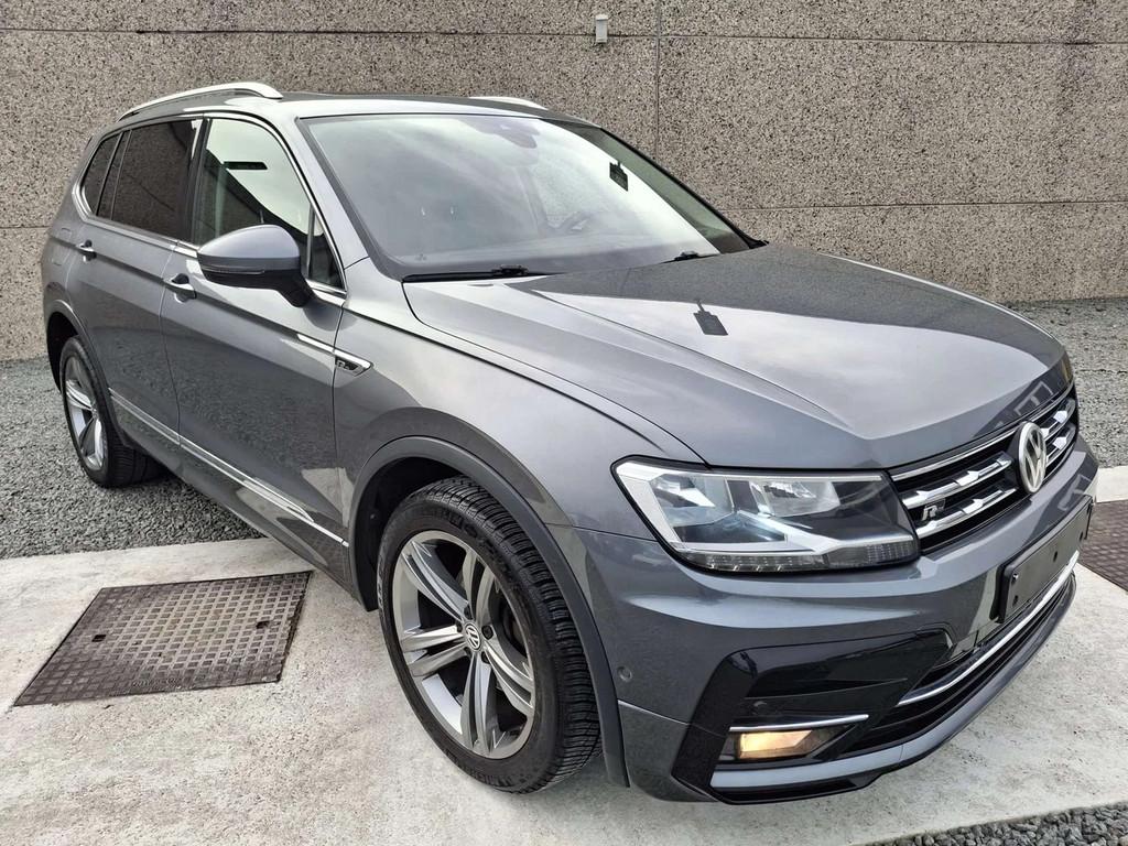 Volkswagen Tiguan Allspace R Line 4motion 7places (bj 2018), Auto's, Automaat, Gebruikt, 7 zetels, Leder