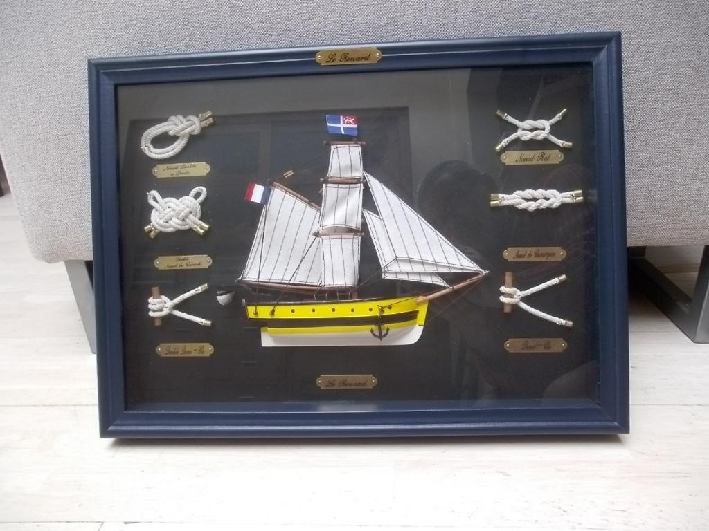 kader modelbouw boot / schip Le Renard, Ophalen of Verzenden