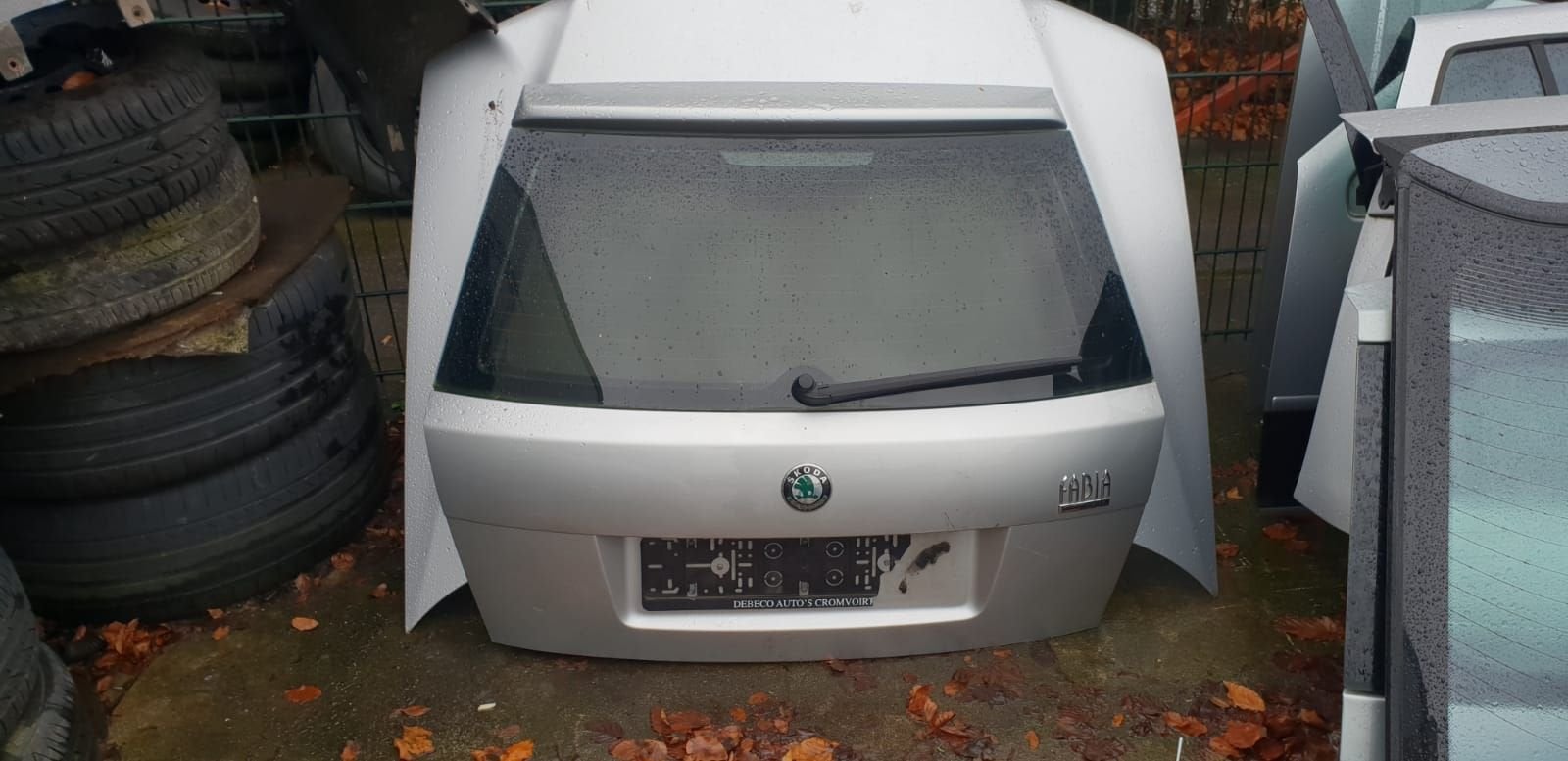 SKODA FABIA STATION ACHTERKLEP BJ 2001 TOT 2005, Arrière, -, Haillon arrière, Utilisé