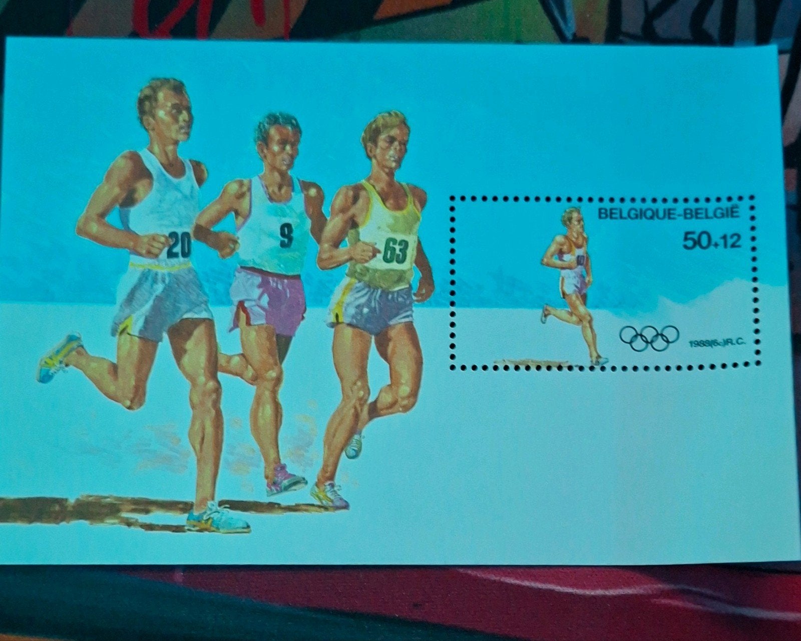 Postzegel, Postzegels en Munten, Ophalen, Olympische Spelen