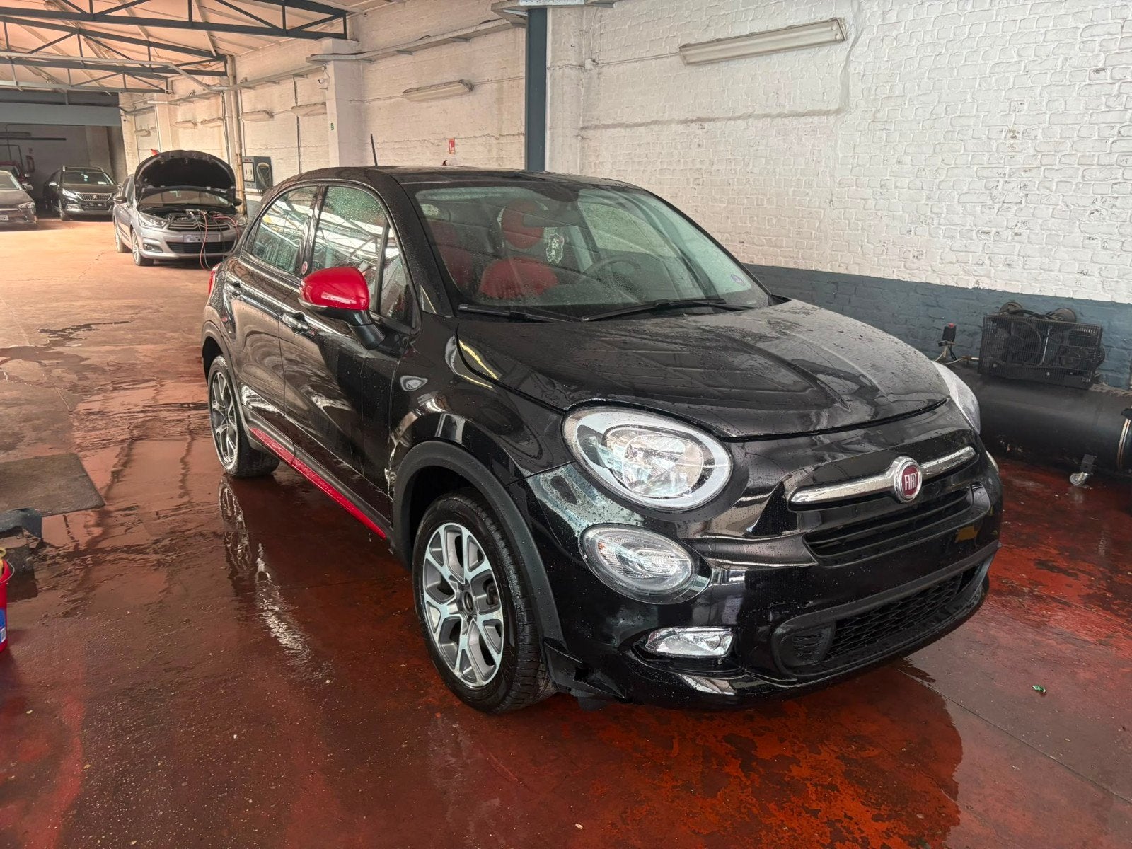 Fiat 500x Rosso Amore 1.6 Benzine 100000km, Auto's, Bedrijf, Te koop, 500X