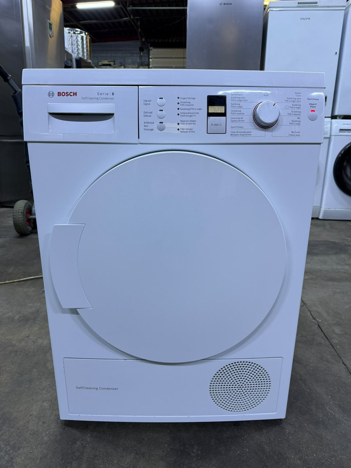 Droogkast Bosch A++ 8 kg met GARANTIE, Ophalen of Verzenden, Zo goed als nieuw
