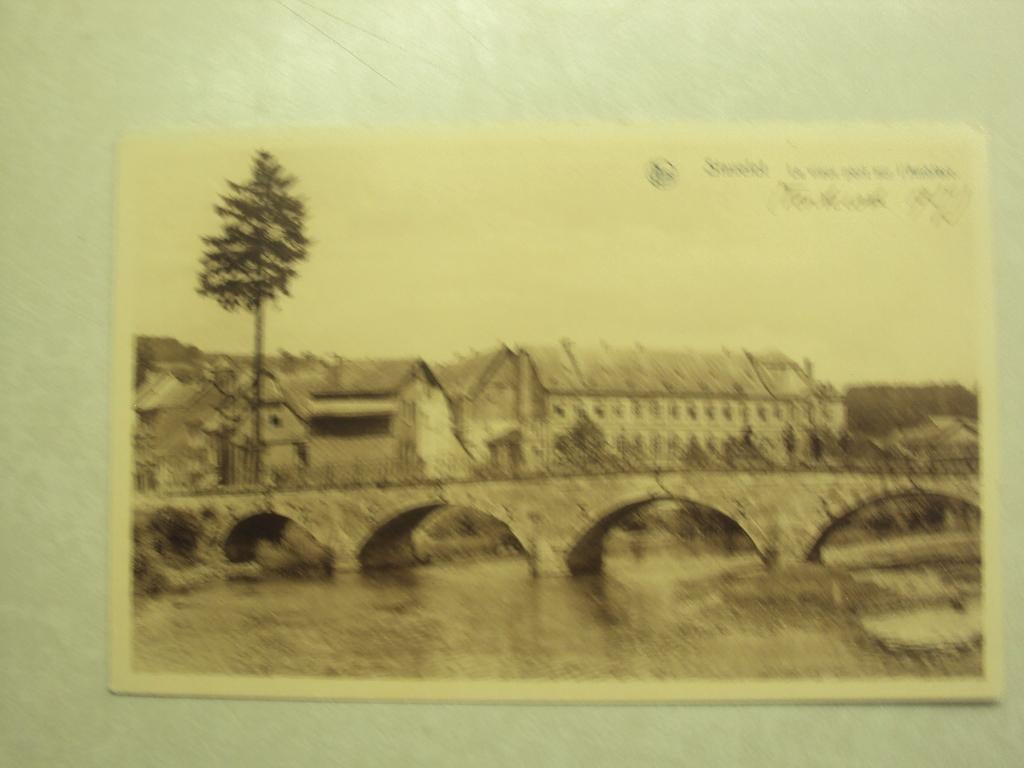 55589 - STAVELOT - LE VIEUX PONT SUR L'AMBLEVE -ZIE 2 FOTO'S, Envoi