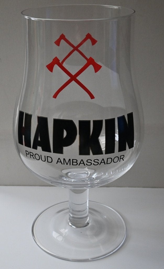 Mega - glas / Hapkin / 39 cm - meer dan 6 liter inhoud, Ophalen, Nieuw, Glas of Glazen, Overige merken