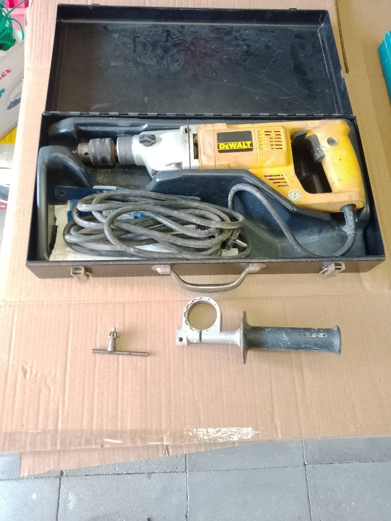 Klopboormachine dewalt, Klopboormechanisme, Ophalen, Boormachine, Gebruikt