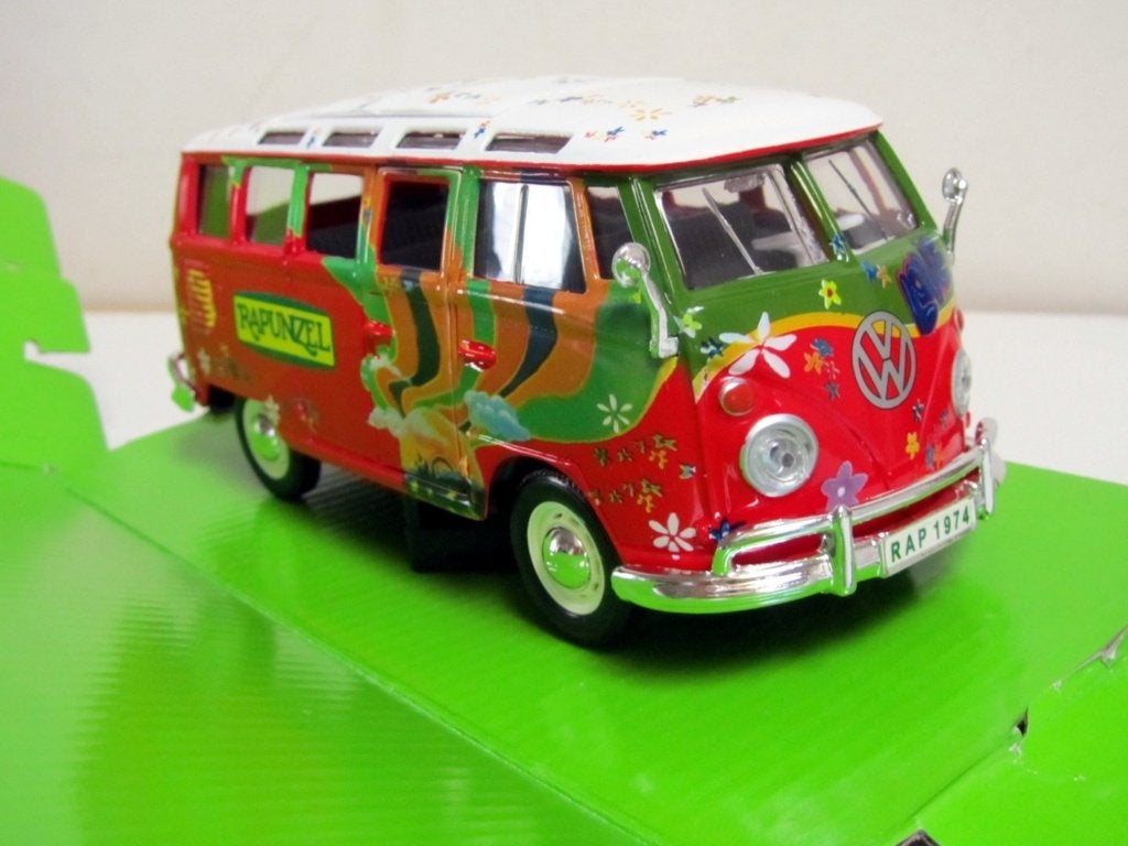 VW Volkswagen T1 Bus Samba 1962 "RAPUNZEL" 1:25 (2005), Ophalen of Verzenden, Nieuw, Bus of Vrachtwagen