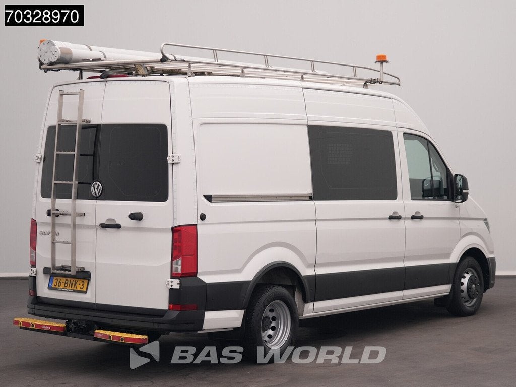Volkswagen Crafter 177pk Dubbellucht L3H3 Werkplaatsinrichti, Autos, 177 ch, Achat, Euro 6, Entreprise