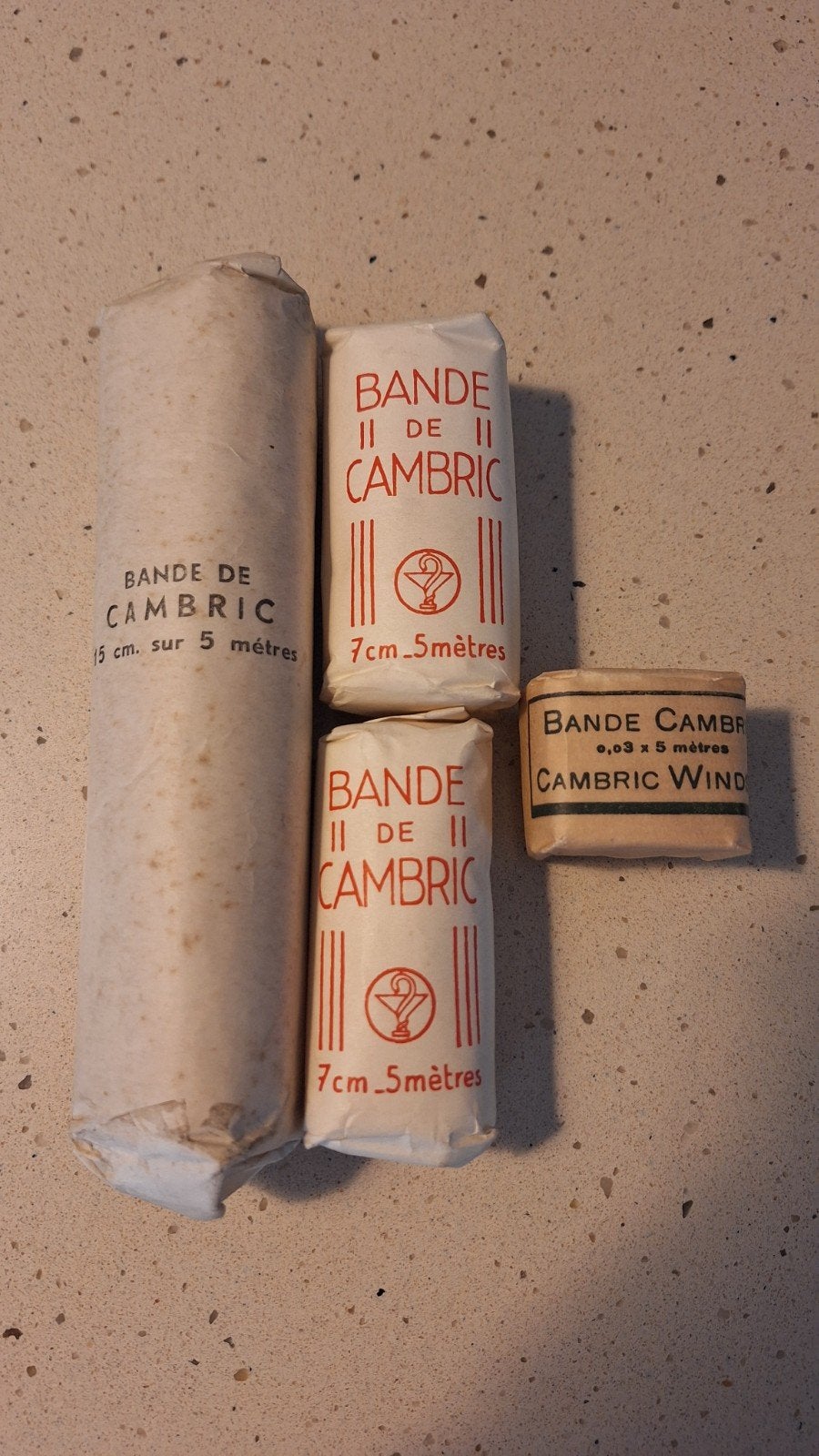 Lot de bandes pansements belges WW2, Enlèvement ou Envoi