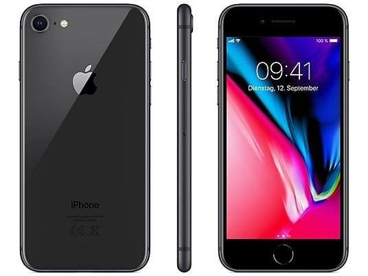 iPhone 8 - Zwart - 64GB, Telecommunicatie, Mobiele telefoons | Apple iPhone, Zwart, Ophalen of Verzenden, Zo goed als nieuw, 64 GB