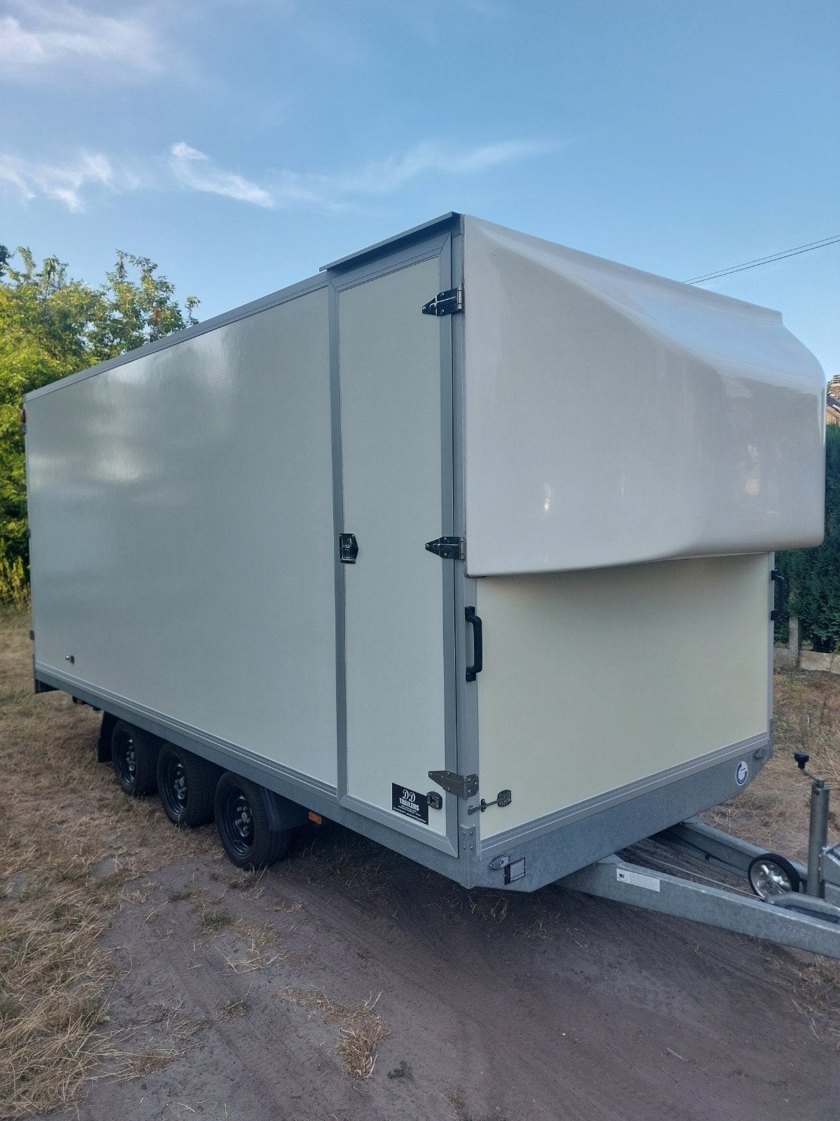 Gesloten aanhangwagen 3500kg mtm-hapert azure-in nieuwstaat!, Auto diversen, Aanhangers en Bagagewagens, Ophalen
