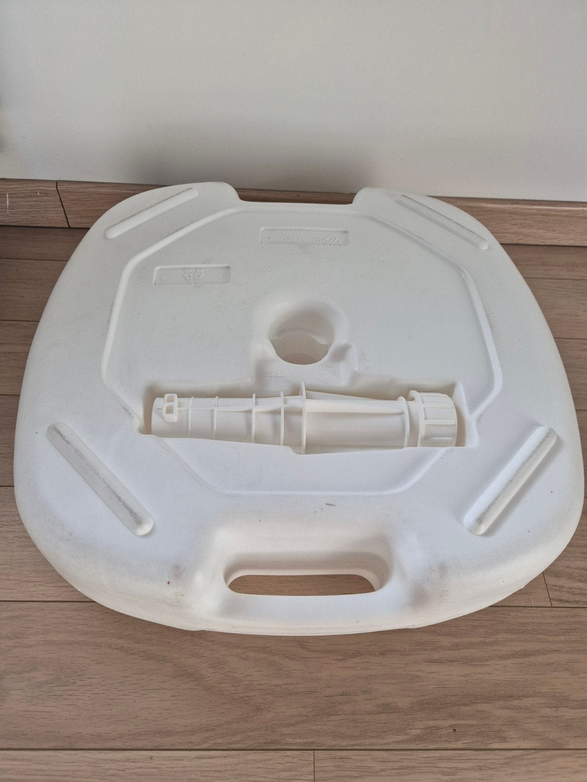 plastic parasolvoet 45x45cm, Tuin en Terras, Ophalen, Parasolvoet
