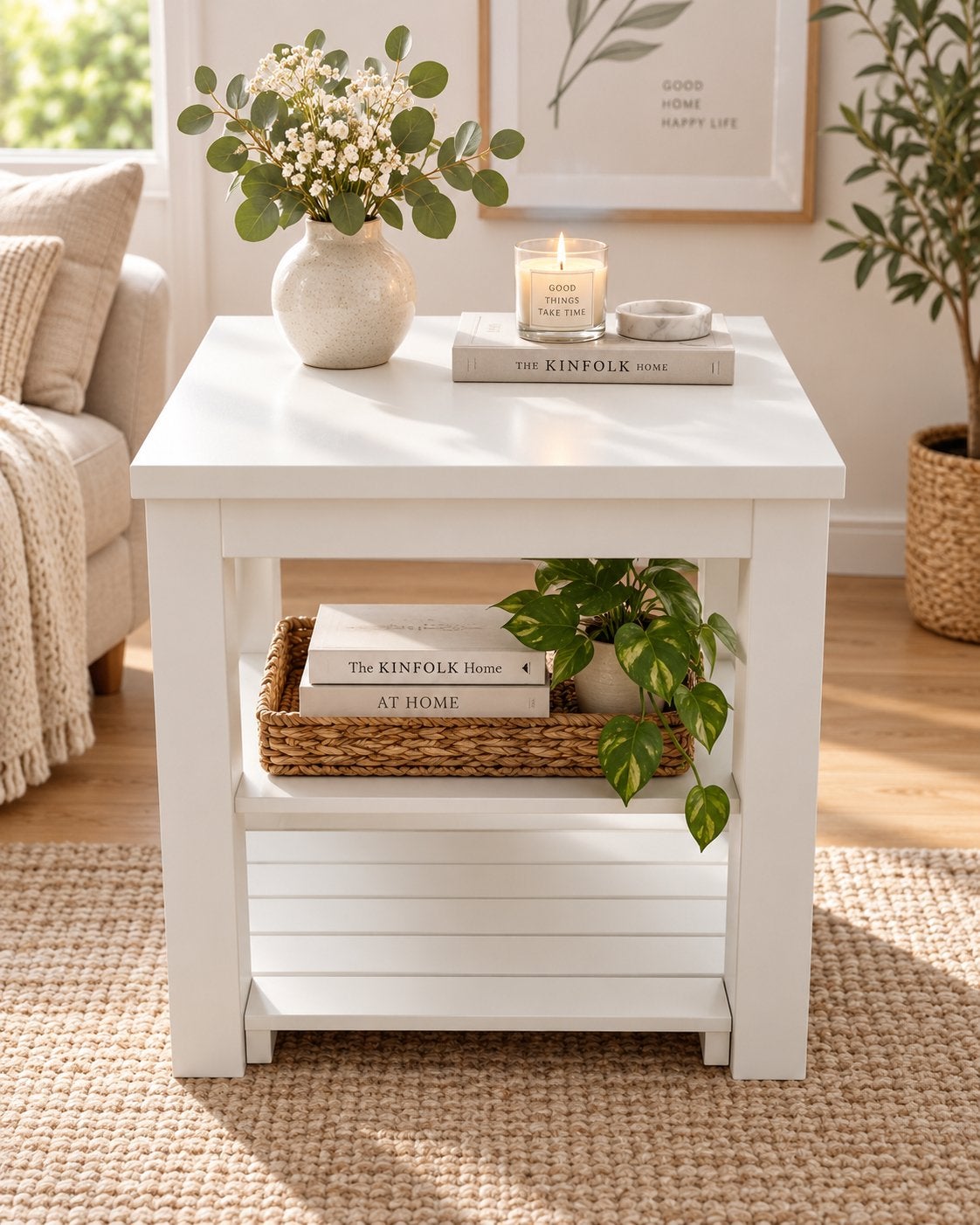 Petite table double plateai, Neuf, 50 à 100 cm, Enlèvement, 50 à 100 cm