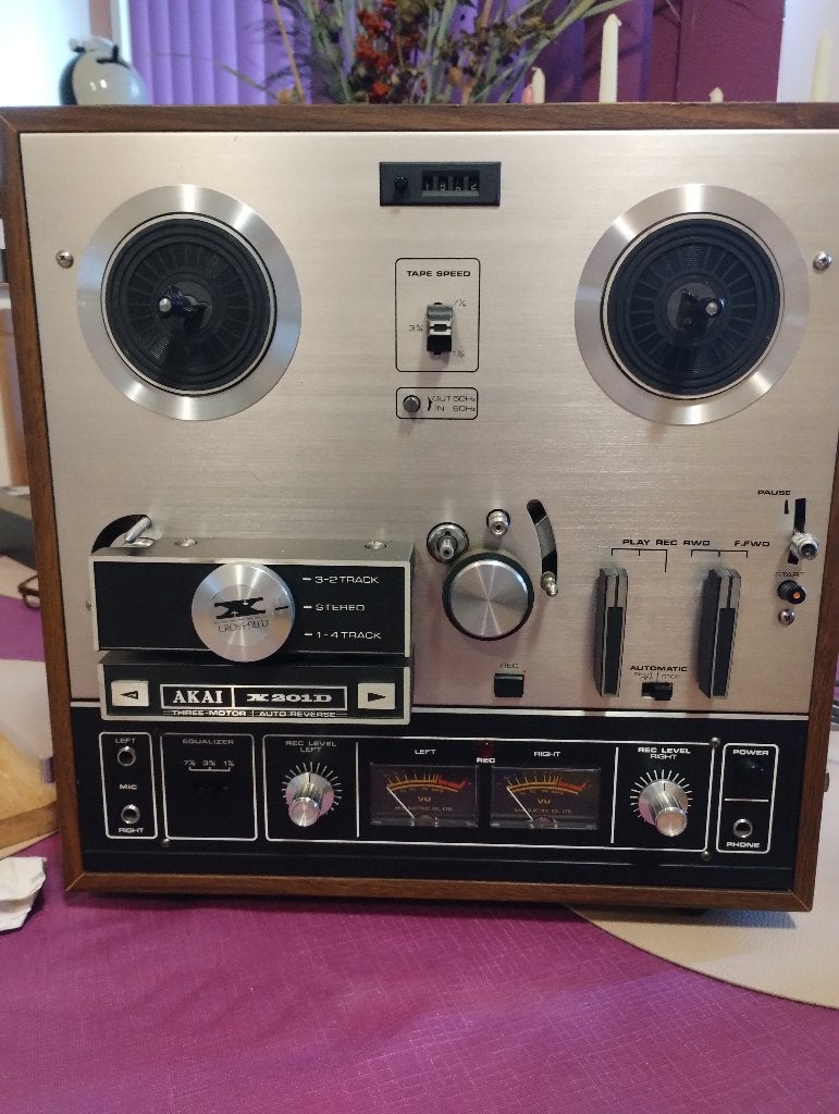 Akai x 201 D bandrecorder autoreverse, Ophalen, Bandrecorder