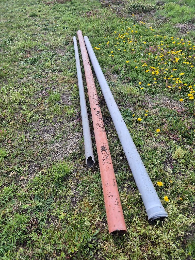 Pvc rioolbuis., Doe-het-zelf en Bouw, Ophalen, PVC, 4 tot 6 meter, Zo goed als nieuw