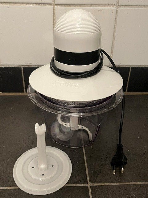 Hachoir blanc universel Bosch MMR08A1, Electroménager, Neuf, Résiste au lave-vaisselle, Moins de 1 litre, Enlèvement ou Envoi