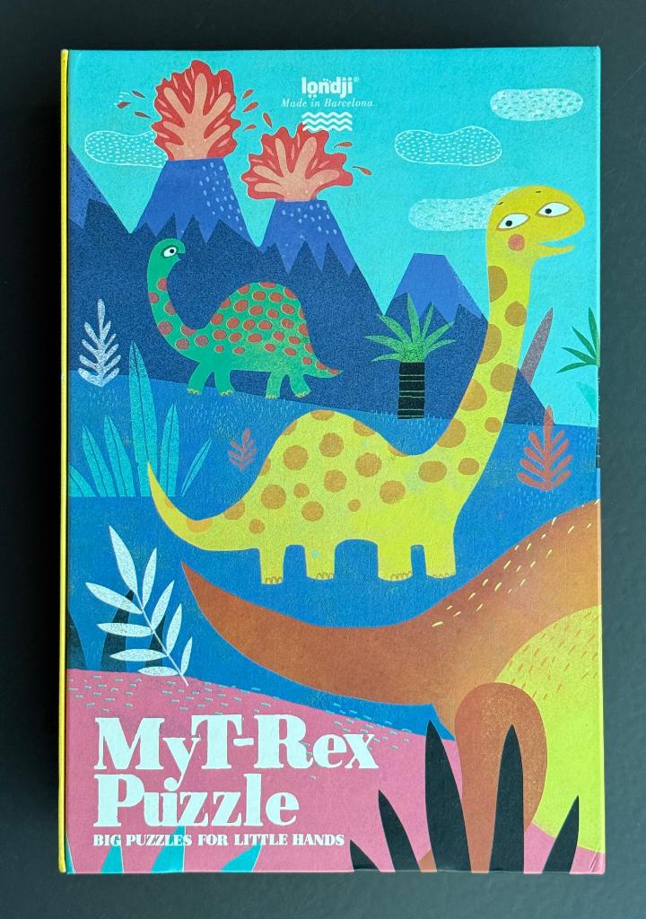 Grote T-Rex Puzzel, Ophalen, Minder dan 500 stukjes, Zo goed als nieuw, Legpuzzel