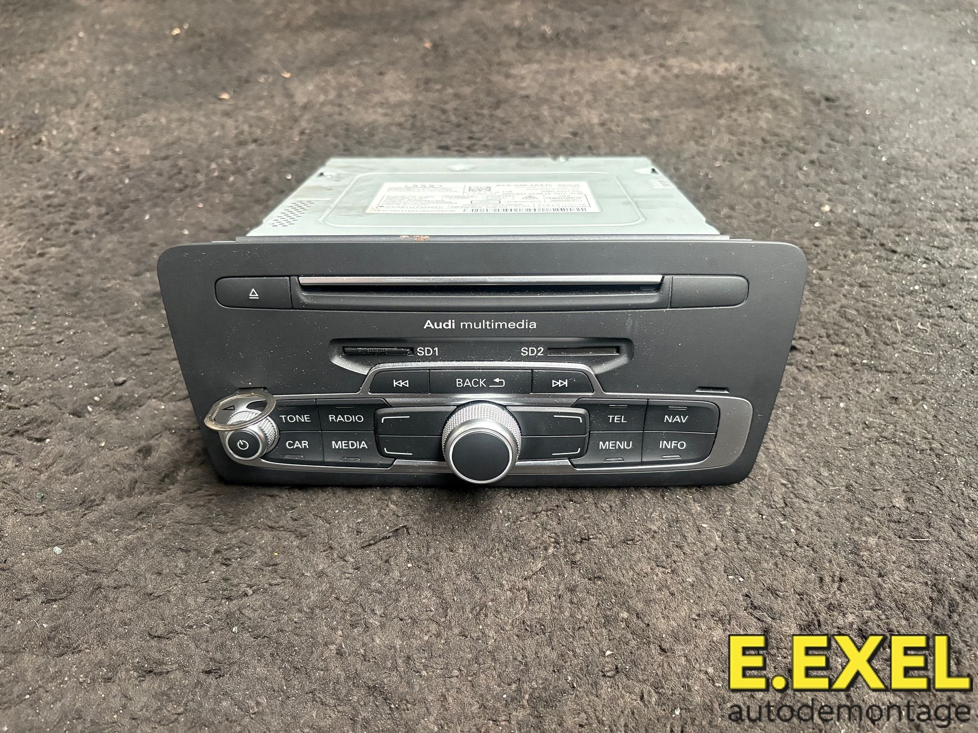 multimedia- en radiounit (regelunit) Audi A1 8X1 8XA035193C, -, Utilisé, -, -
