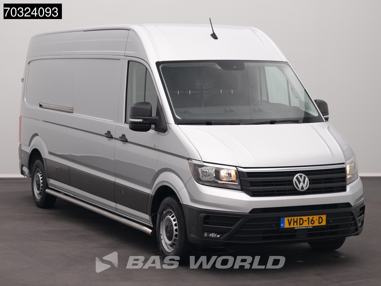 Volkswagen Crafter 140pk Automaat L4H3 Navi Airco Cruise Cam, Auto's, Bestelwagens en Lichte vracht, Automaat, Stof, Gebruikt