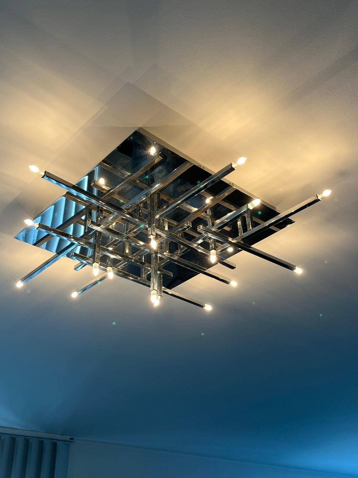 Luminaires - Ensemble de 4, Enlèvement, Argenté, Plafonnier, Dimmable