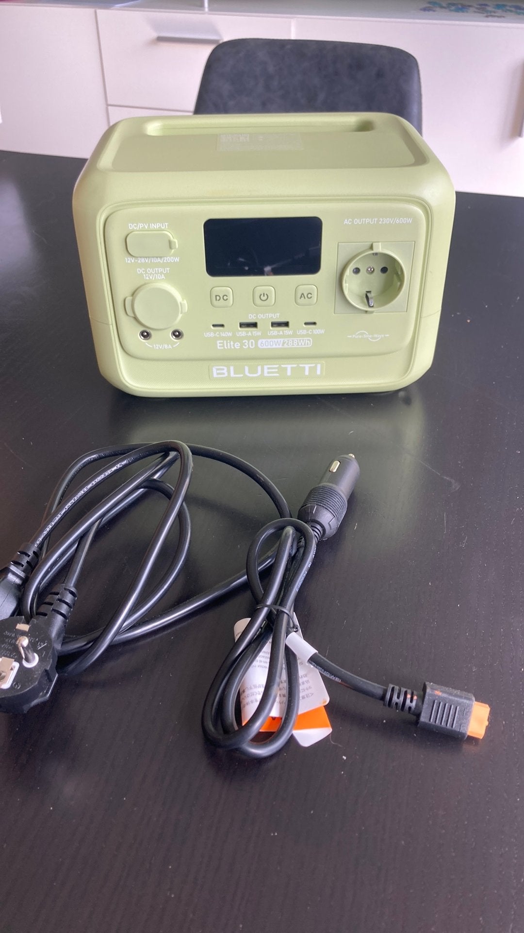Draagbare powerstation Bluette 30 v, Telecommunicatie, Ophalen of Verzenden, Zo goed als nieuw